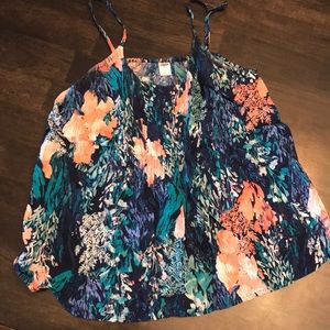 Spaghetti strap tank top